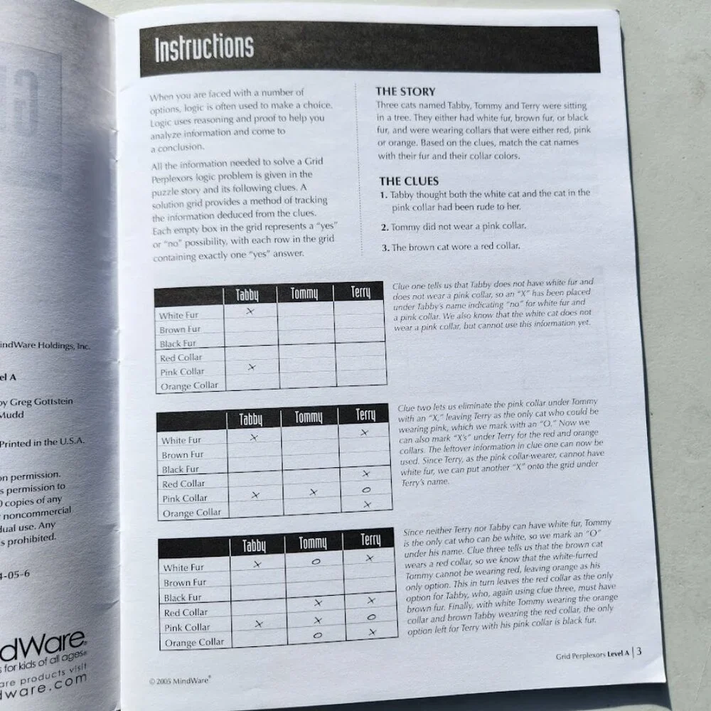 Scholastic mindware grid